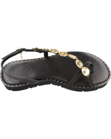 CARYATIS SANDALIAS CARYATIS 671607C CON ADORNOS METÁLICOS BLCKGLD