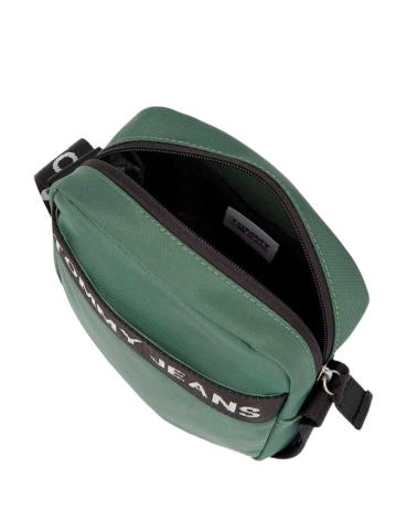 TOMMY HILFIGER BANDOLERA TJM ESSENTIAL SQUARE REPORTER VERDE