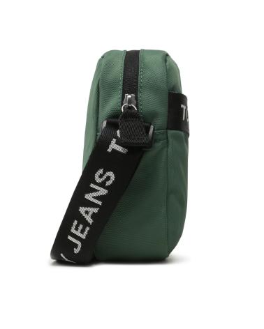 TOMMY HILFIGER BANDOLERA TJM ESSENTIAL SQUARE REPORTER VERDE