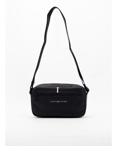 TOMMY HILFIGER BANDOLERA TH ESSENTIAL PIQUE EW REPORTER NEGR NEGRO