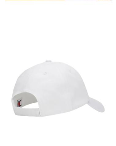 TOMMY HILFIGER GORRA TJM LINEAR LOGO 6-PANEL CAP BLANCO