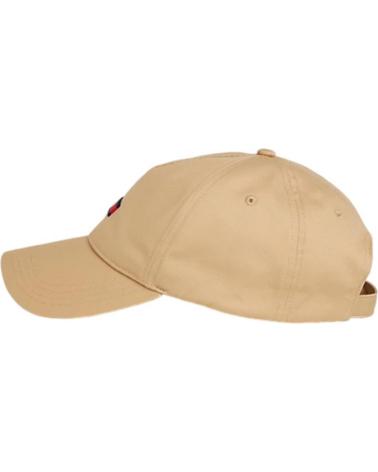 Chapéus-e-bonés-para-fãs-de-esportes-TOMMY-HILFIGER-GORRA-TJW-ELONGATED-FLAG-5-PANEL-CAP-NUDE