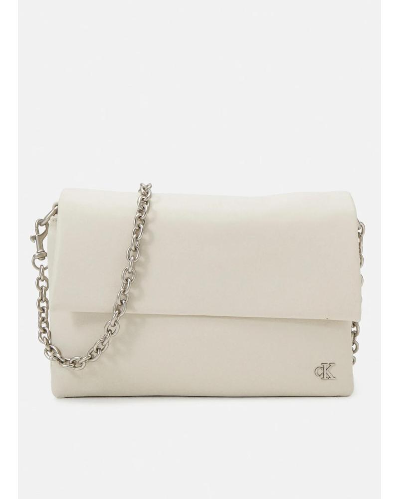 CALVIN KLEIN BOLSO MICRO MONO EW FLAP25 PU BEIGE