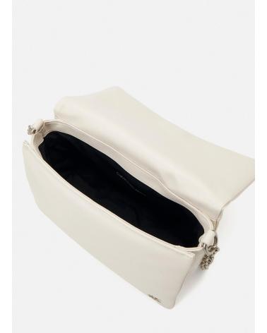 CALVIN KLEIN BOLSO MICRO MONO EW FLAP25 PU BEIGE