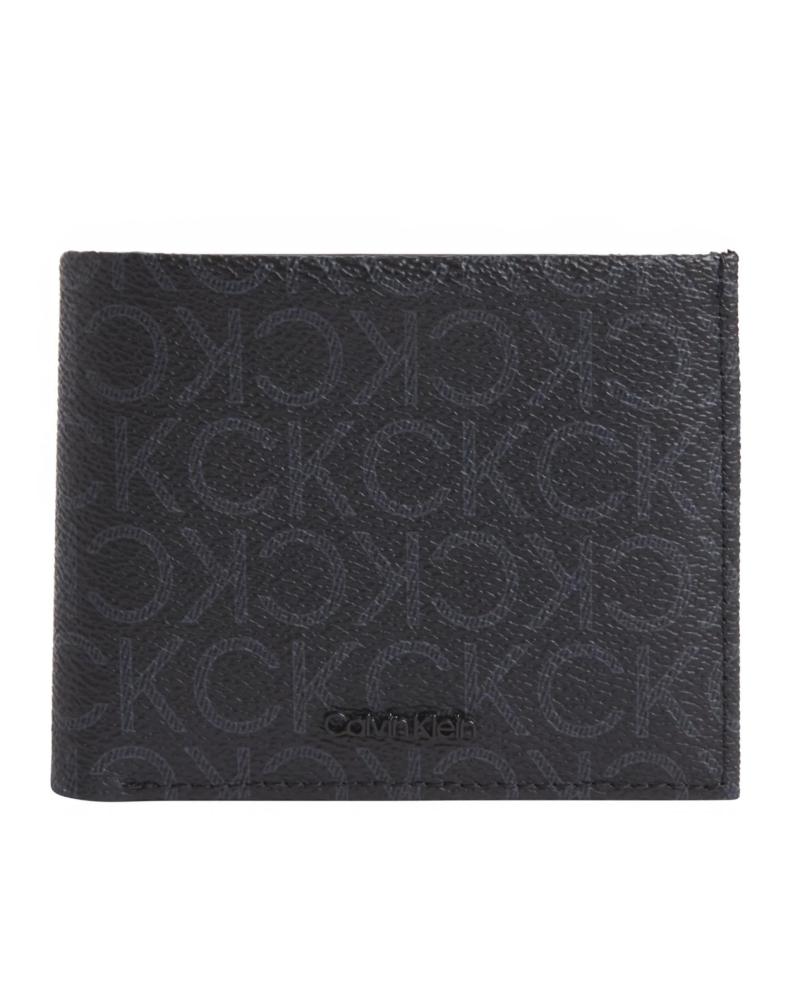 CALVIN KLEIN CARTERA MONO BIFOLD 5CC W-COIN NEGRO