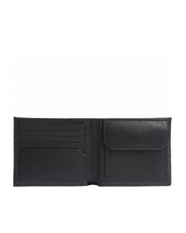 CALVIN KLEIN CARTERA MONO BIFOLD 5CC W-COIN NEGRO