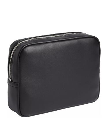 CALVIN KLEIN AOP EMBOSS ZIP POUCH NEGRO