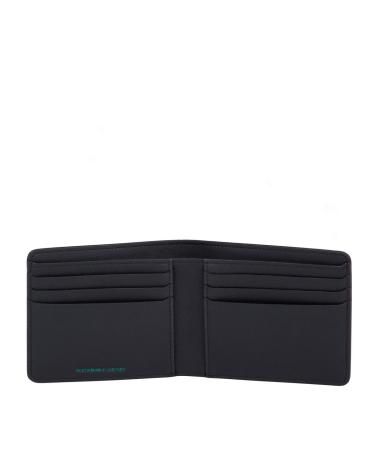 PORTEFEUILLE EN CUIR NOIR TOMMY HILFIGER TJM LEATHER CC WALLET NEGRO
