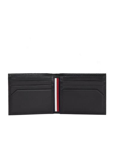 TOMMY HILFIGER TH PREMIUM MINI CC BRIEFTASCHE SCHWARZ NEGRO