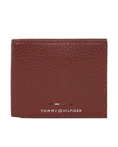 TOMMY HILFIGER TH PREMIUM MINI CC BRIEFTASCHE BRAUN MARRON