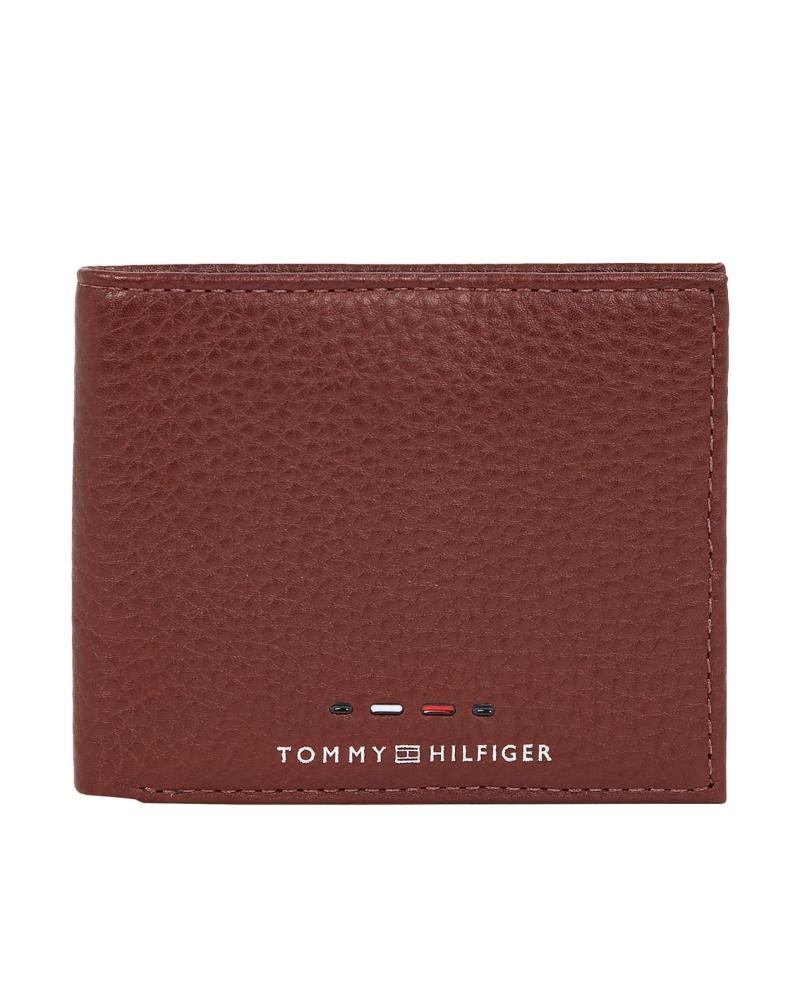 TOMMY HILFIGER TH PREMIUM MINI CC BRIEFTASCHE BRAUN MARRON
