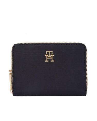 TOMMY HILFIGER POPPY MITTELGROSSES REISSVERSCHLUSS-PORTEMONNAIE MARINE MARINO