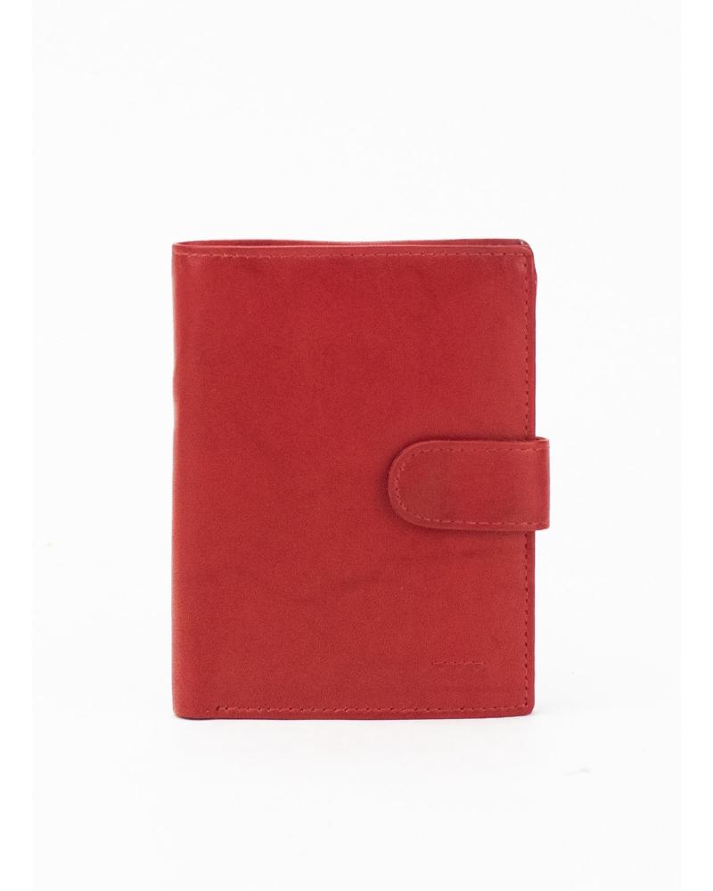 KESLEM CARTERA H01 CUERO ROJO
