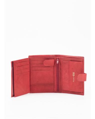 KESLEM CARTERA H01 CUERO ROJO