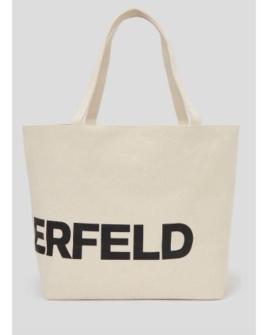 KARL LAGERFELD BOLSO K-ESSENTIAL BIG LOGO SHOPPER TAUPE