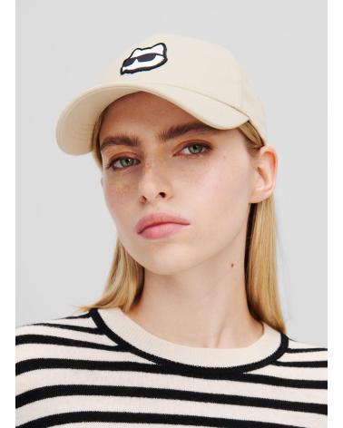 Chapéus-e-bonés-para-fãs-de-esportes-KARL-LAGERFELD-GORRA-IKON-CHOUPETTE-CAP-BEIGE