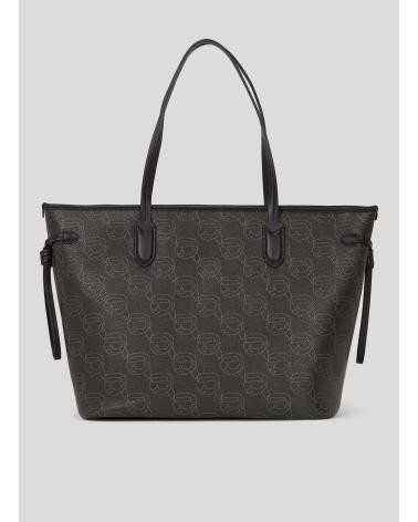 KARL LAGERFELD BOLSO IKON MONO CC LG TOTE NEGRO