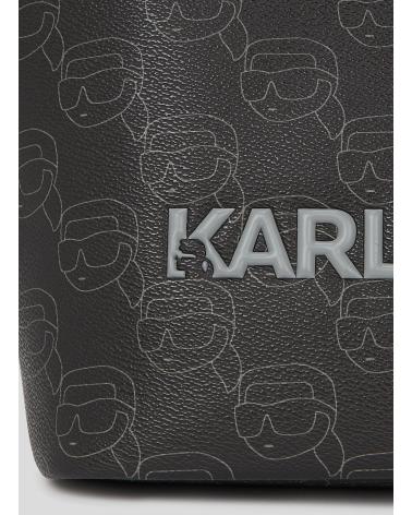 KARL LAGERFELD BOLSO IKON MONO CC LG TOTE NEGRO