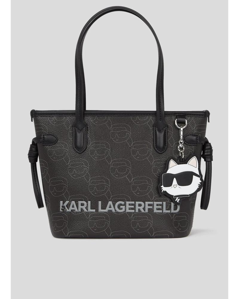 Bolsas-para-mulheres-KARL-LAGERFELD-BOLSO-IKON-MONO-CC-SM-TOTE-NEGRO