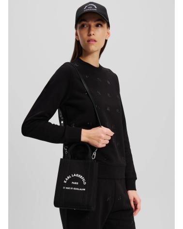 Bolsas-para-mulheres-KARL-LAGERFELD-BOLSO-K-RSG-SQUARE-SMALL-TOTE-NEGRO