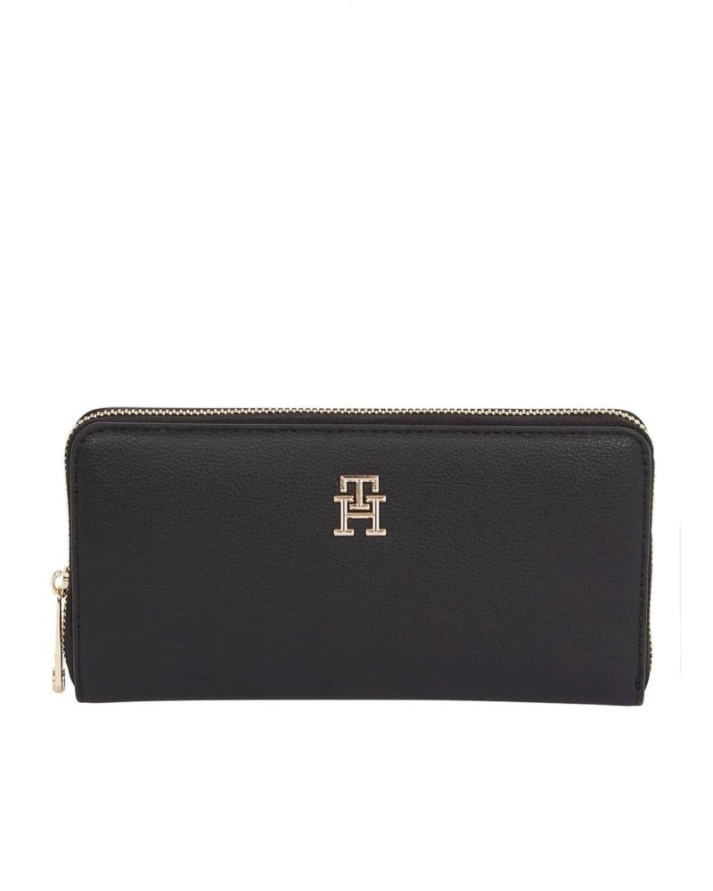 TOMMY HILFIGER CARTERA TH SOFT LOGOTAPE LRG ZA NEGRO