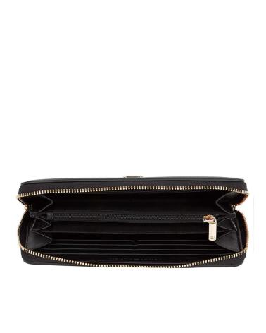 TOMMY HILFIGER CARTERA TH SOFT LOGOTAPE LRG ZA NEGRO