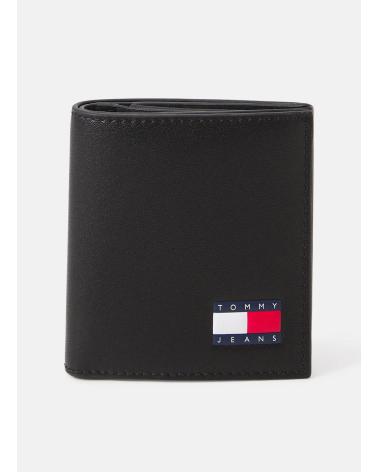 TOMMY HILFIGER CARTERA TJM HERITAGE LEATHER CC COIN NEGRO