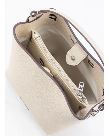 KARL LAGERFELD BOLSO IKON PEBBLE BUCKET BAG ARENA