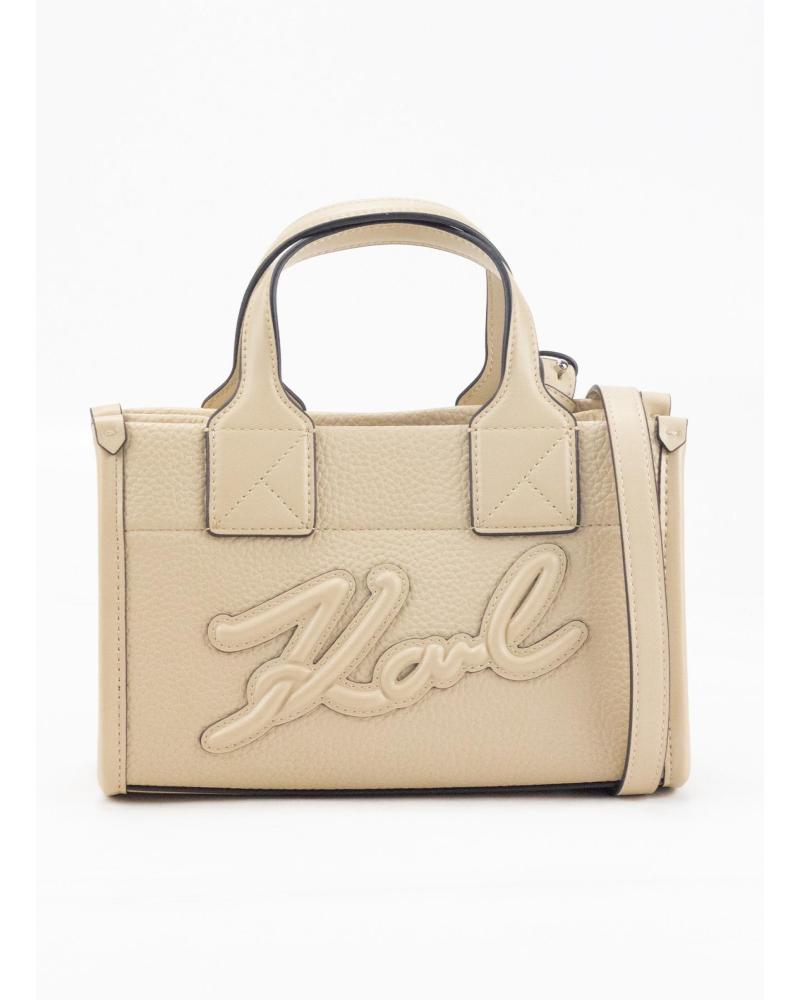 KARL LAGERFELD BOLSO K-SKUARE ST TOTE GRAINY ARENA