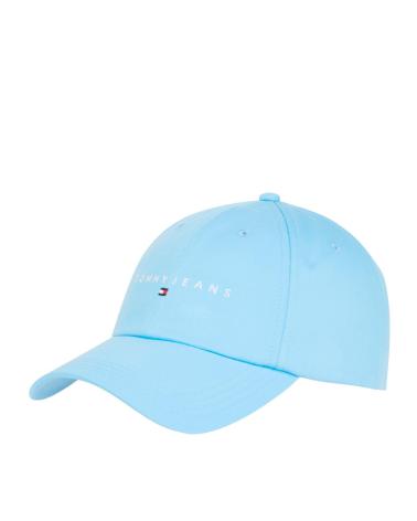 TOMMY HILFIGER GORRA TJW LINEAR LOGO 6 PANEL CAP AZUL