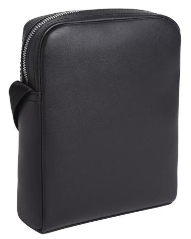 CALVIN KLEIN AOP REPORTER18 CROSSBODY BAG BLACK NEGRO