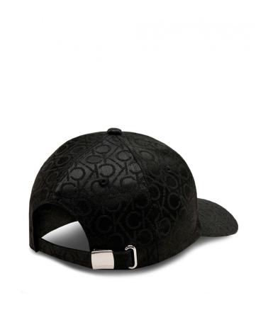 CALVIN KLEIN MONOGRAM JACQUARD CAP SCHWARZ NEGRO