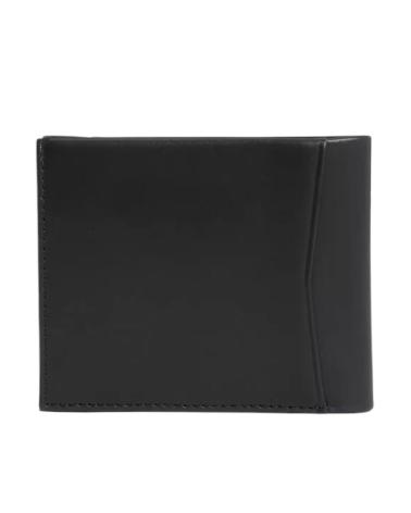 CALVIN KLEIN MONOGRAM SOFT BIFOLD GELDBÖRSE MIT MÜNZFACH SCHWARZ NEGRO