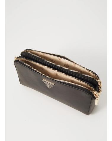 GUESS BOLSO DARYNA STATUS CROSSBODY NEGRO
