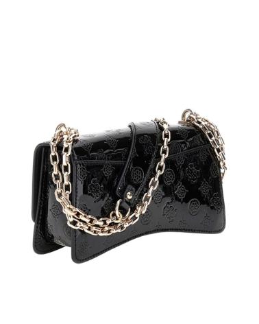 GUESS BOLSO GERTY CONVERTIBLE XBODY FLAP NEGRO