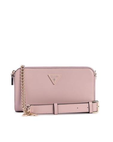 GUESS DARYNA STATUS CROSSBODY BAG - ELEGANT PINK ROSA