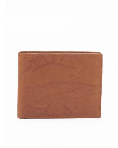 PORTEFEUILLE EN CUIR KESLEM RUF-J MARRON CUERO