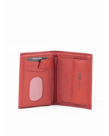 KESLEM CARTERA BIFOLD MODELO 8706 ROJA ROJO