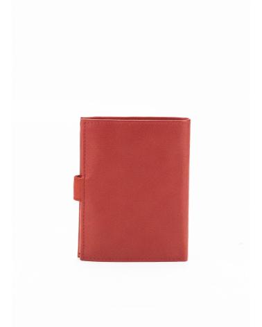 KESLEM GELDBÖRSE 8706 C-C ROT MIT KLAPPVERSCHLUSS ROJO