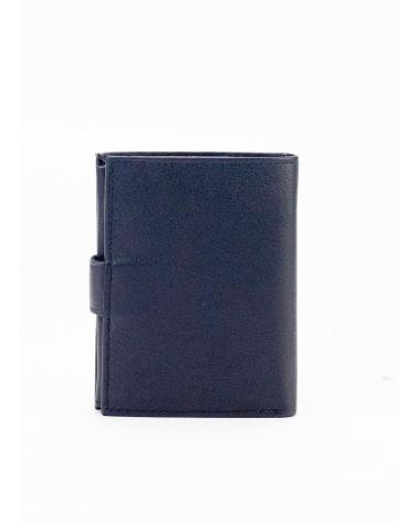 PORTEFEUILLE KESLEM 8706 C-C BLEU MARINE AVEC FERMETURE À RABAT MARINO