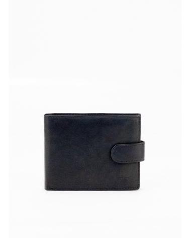 GELDBÖRSE KESLEM RUF-9236 C-C SCHWARZ MIT DRUCKKNOPFVERSCHLUSS NEGRO