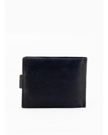 GELDBÖRSE KESLEM RUF-9236 C-C SCHWARZ MIT DRUCKKNOPFVERSCHLUSS NEGRO