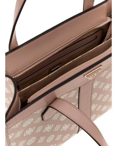 GUESS BOLSO SILVANA 2 COMPARTMENT TOTE NUDE
