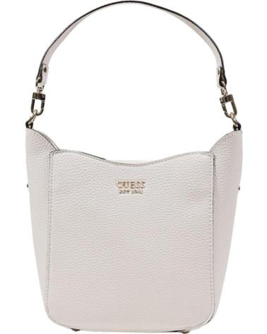 GUESS BANDOLERA BRENTON SM GRLFRIEND BUCKT BEIGE