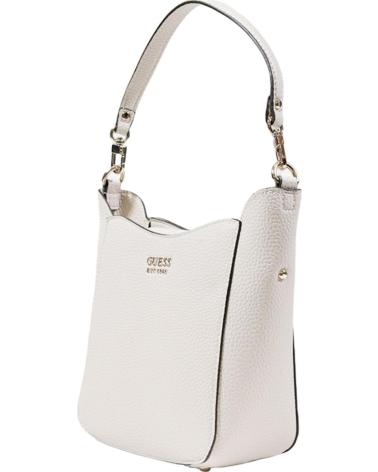 GUESS BANDOLERA BRENTON SM GRLFRIEND BUCKT BEIGE