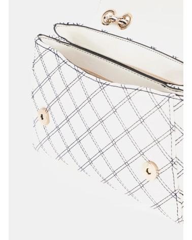 GUESS BOLSO CRUISE VIBE CNVRTBLLE XBDY FLAP BLANCO