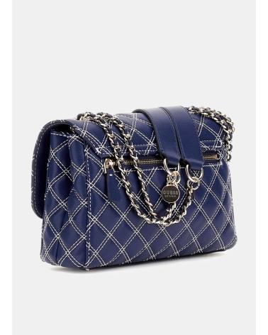 GUESS BOLSO CRUISE VIBE CNVRTBLLE XBDY FLAP MARINO