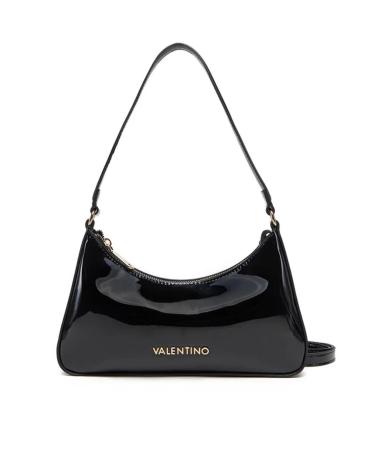 BOLSA A TIRACOLO VALENTINO BAGS VBS90513 PRETO BRILHANTE NEGRO