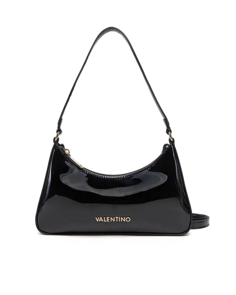 VALENTINO BAGS UMHÄNGETASCHE VBS90513 SCHWARZ GLÄNZEND NEGRO