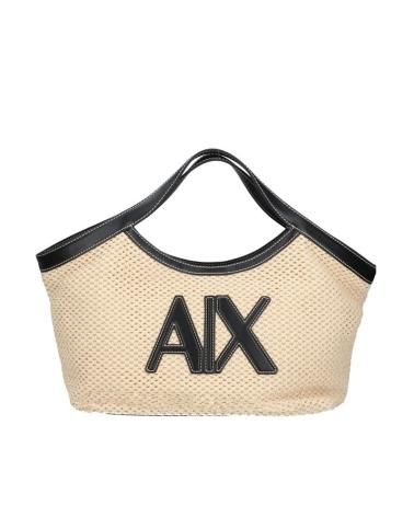 ARMANI EXCHANGE XW000410 BLACK TOTE BAG NEGRO
